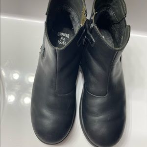 Camper leather boots for kids